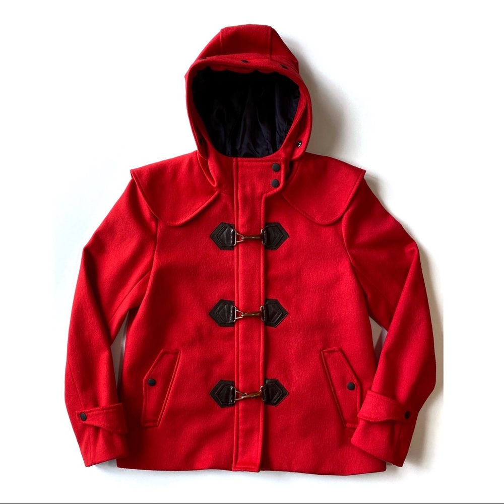 Rag & Bone Classic Cropped Wool Duffle Coat